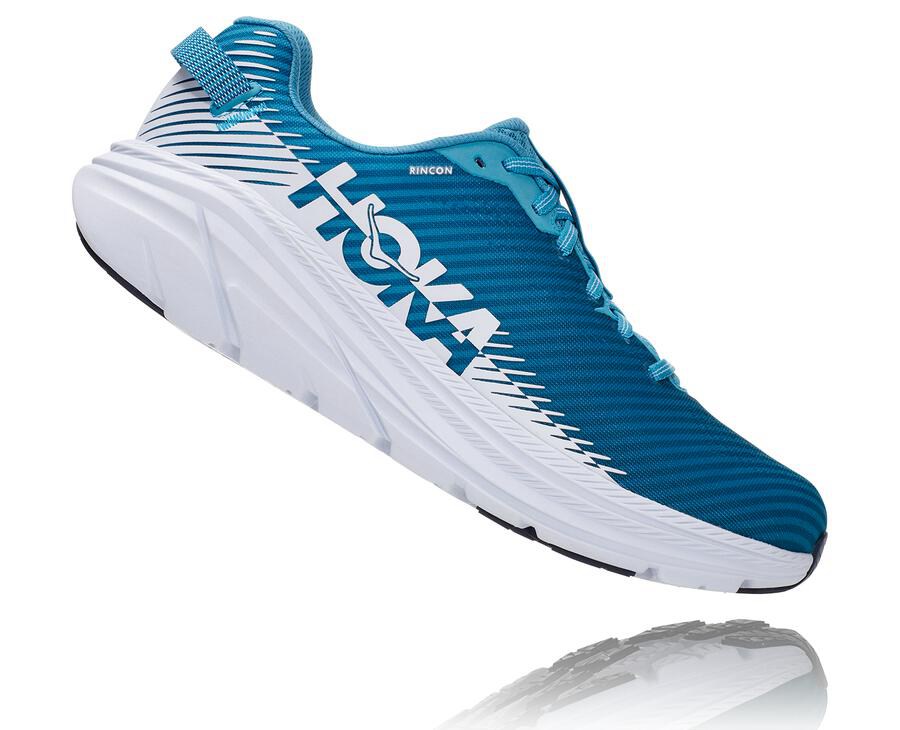 Hoka One One Koşu Ayakkabısı Erkek Mavi/Beyaz - Rincon 2 - HF0785342